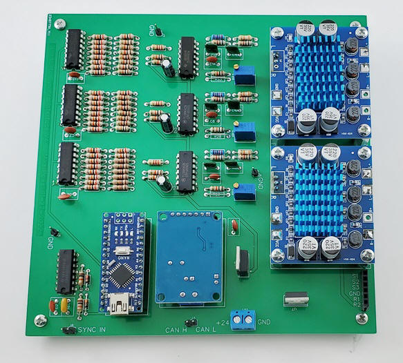 Digital to Synchro Converter circuit board