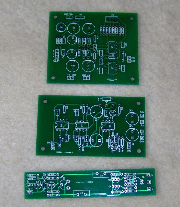First PCBs from JLCPCB