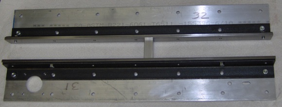 CNC project x-axis rails