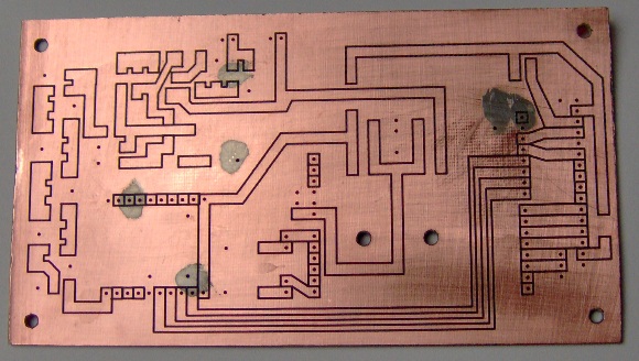 AD9850 VFO circuit board